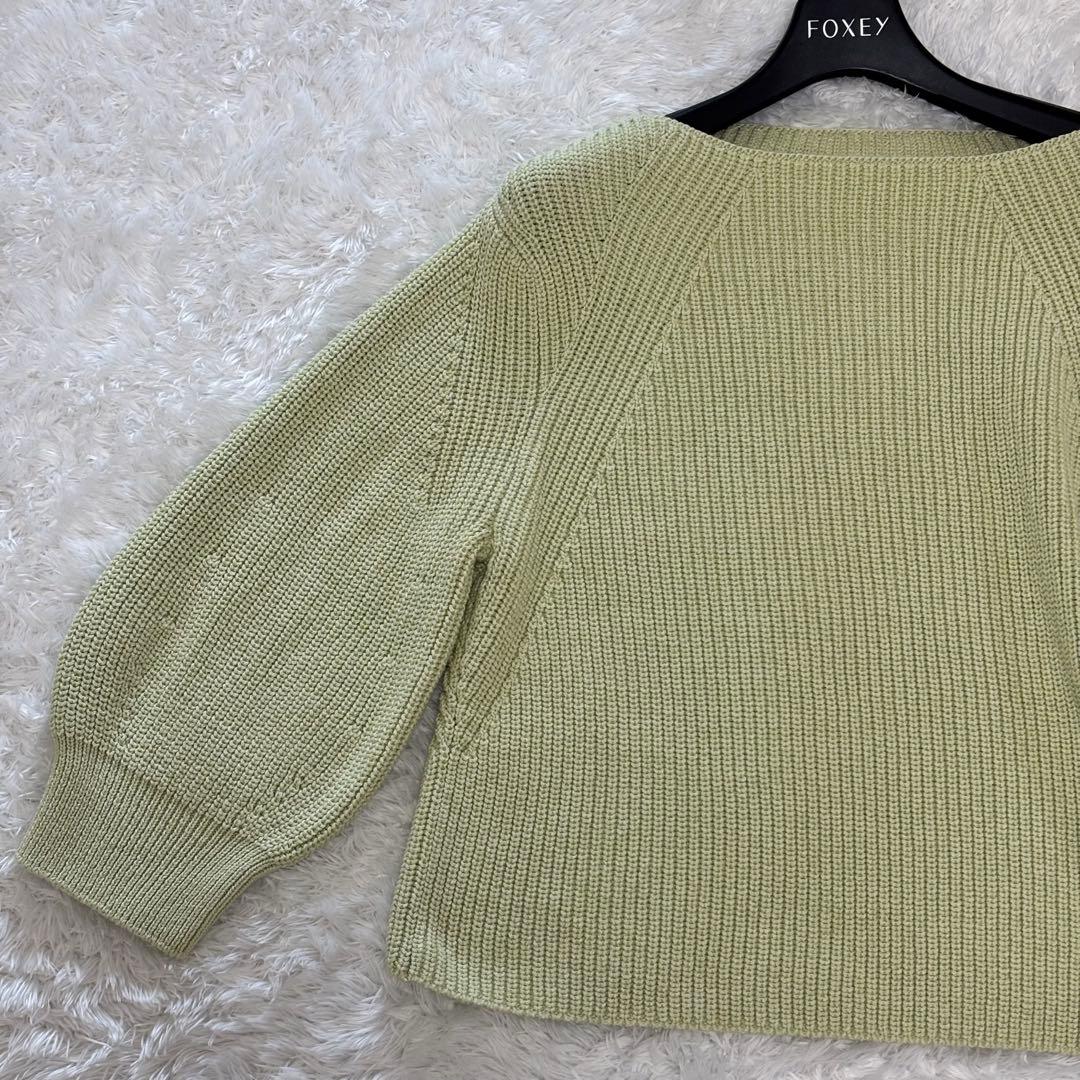 22年　FOXEY フォクシー　Agnes Sweater　ニット　42649