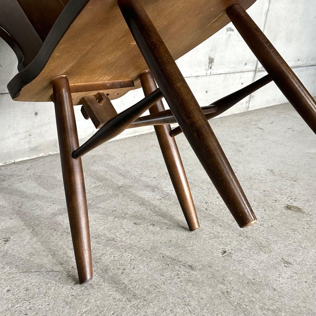 ✦karimoku✦ カリモク RUSTIC チェア／ニング 椅子／昭和レトロ