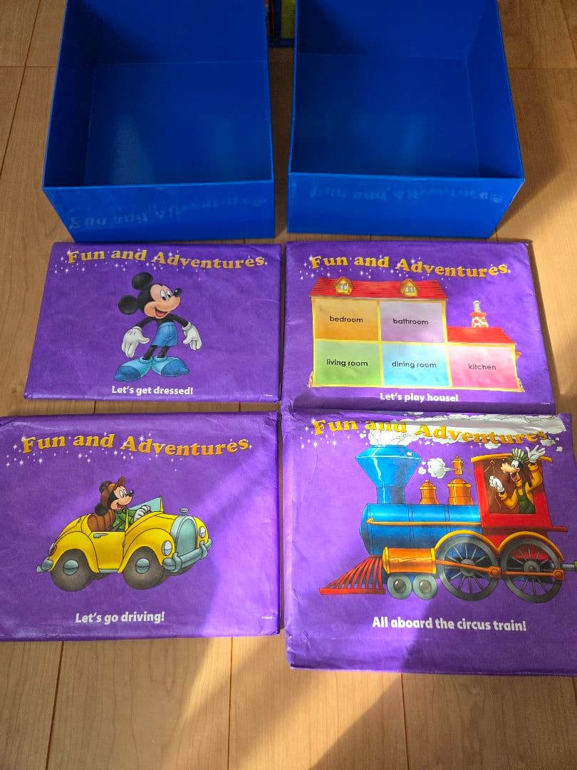 美品　ディズニー英語システムミッキーマジックペンセットファンアンドアドベンチャー