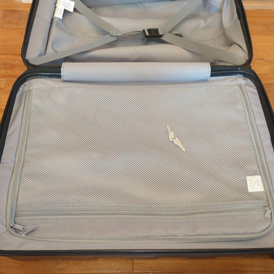 無印良品 バーを自由に調節できるハードキャリーケース36L ベージュ