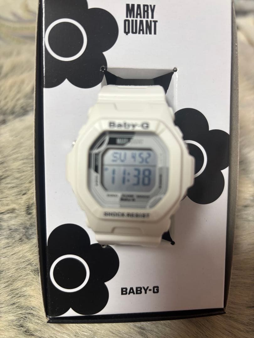 MARY QUANT マリークヮントBABY-G 腕時計 ホワイト 未使用