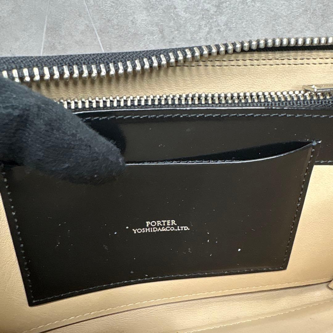 激レア美品！Porter ポーター　 最上級　馬革　ブラック　ジッパー　長財布