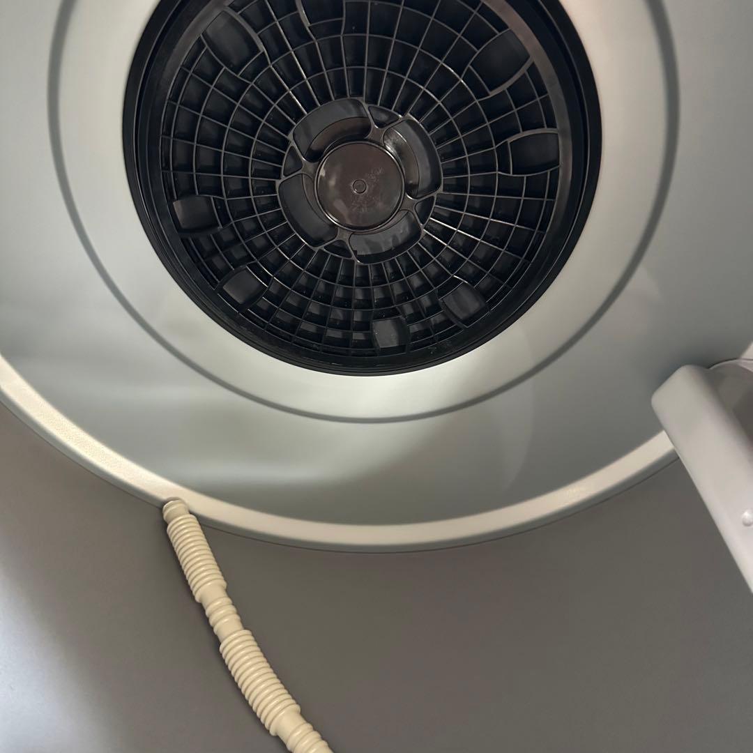 日立 衣類乾燥機 5.0kg ピュアホワイト DE-N50HV W スタンド付き