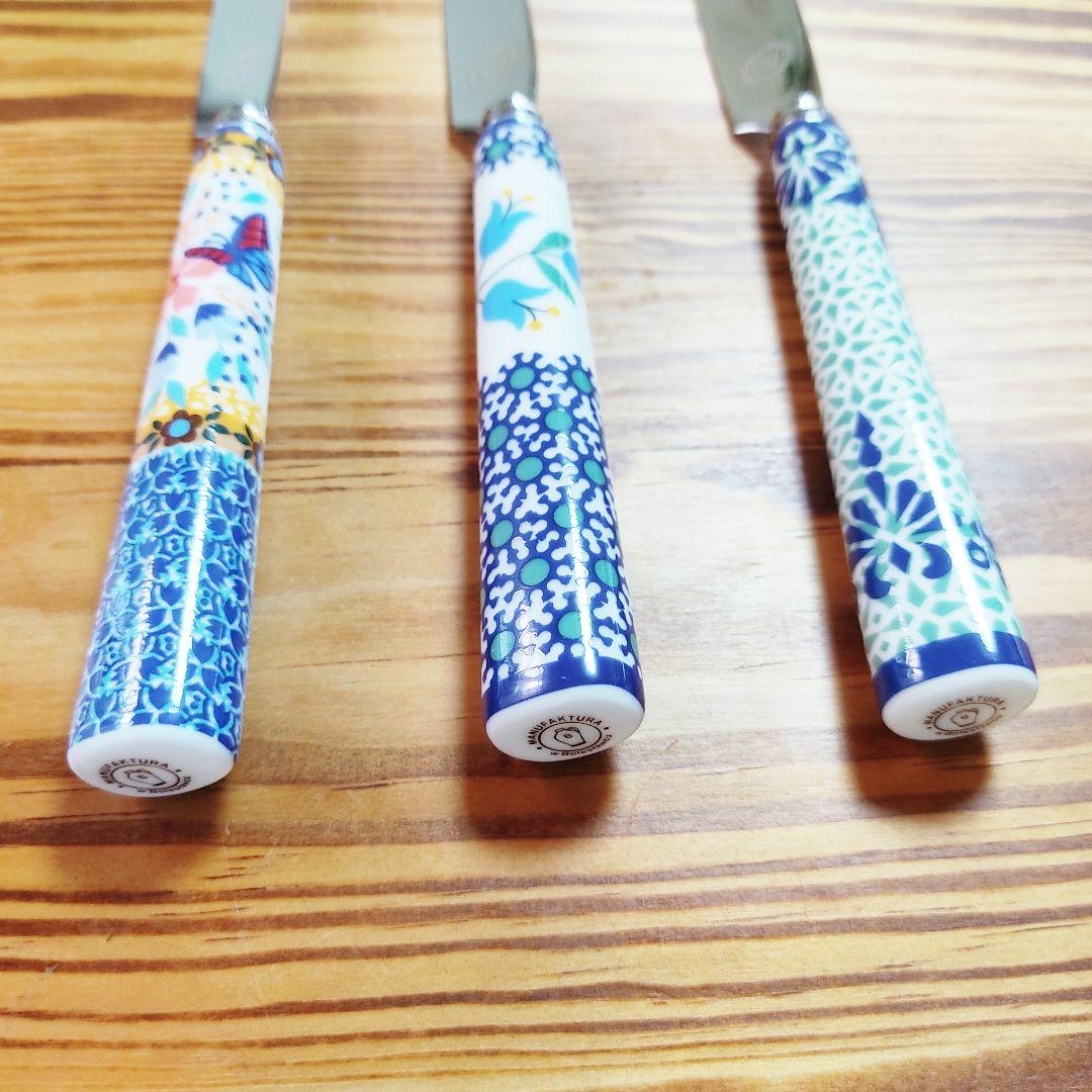 新品　カトラリー①　スプーンナイフフォーク計6本　ポーランド食器　クラシック