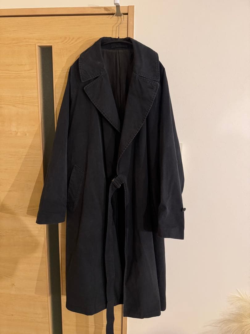 comoli ウォッシュドタイロッケンコート