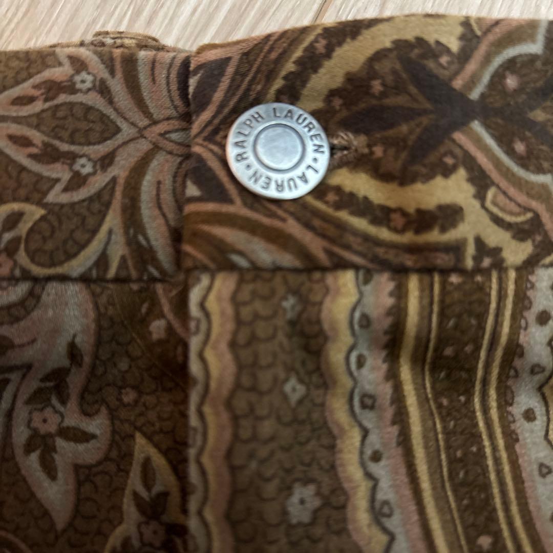 LAUREN RALPH LAUREN ペイズリー柄パンツ サイズ12