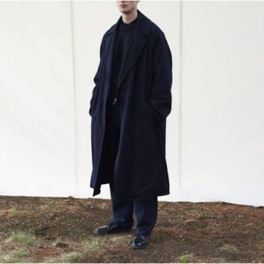 た*し様 COMOLI 2017AW WOOL 中綿タイロッケンコート　サイズ3