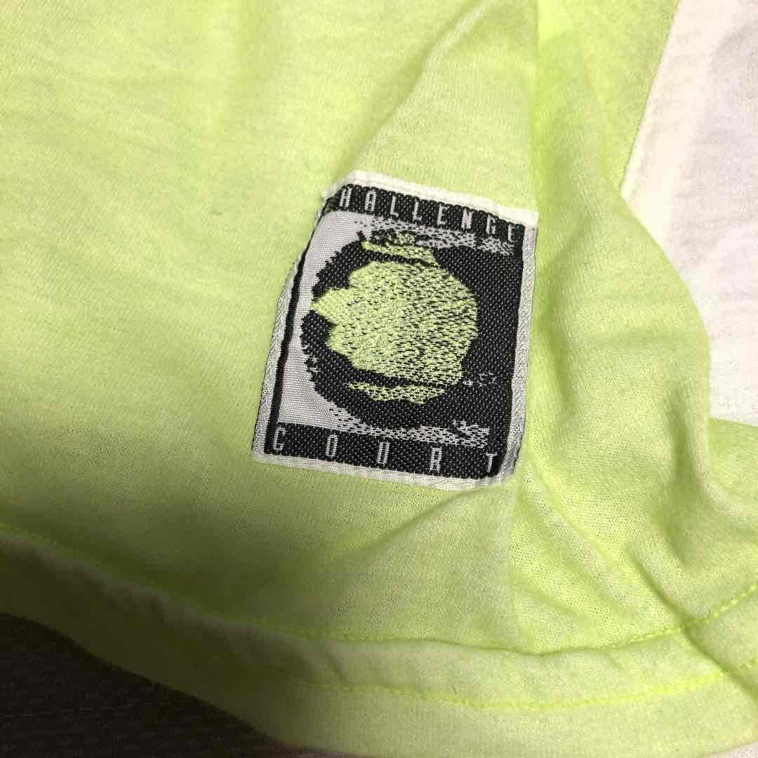 鬼レア　80's ナイキ　アガシモデル ゲームシャツ　チャレンジコート　NIKE