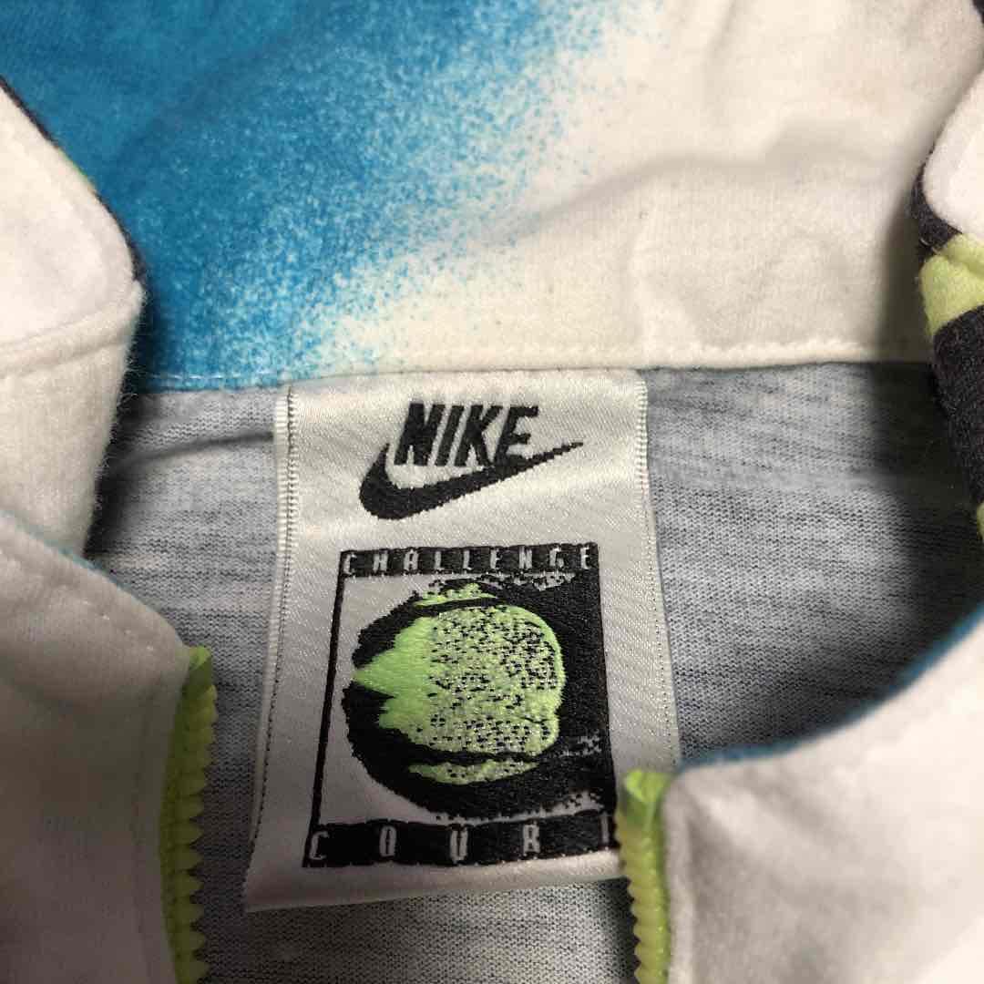 鬼レア　80's ナイキ　アガシモデル ゲームシャツ　チャレンジコート　NIKE