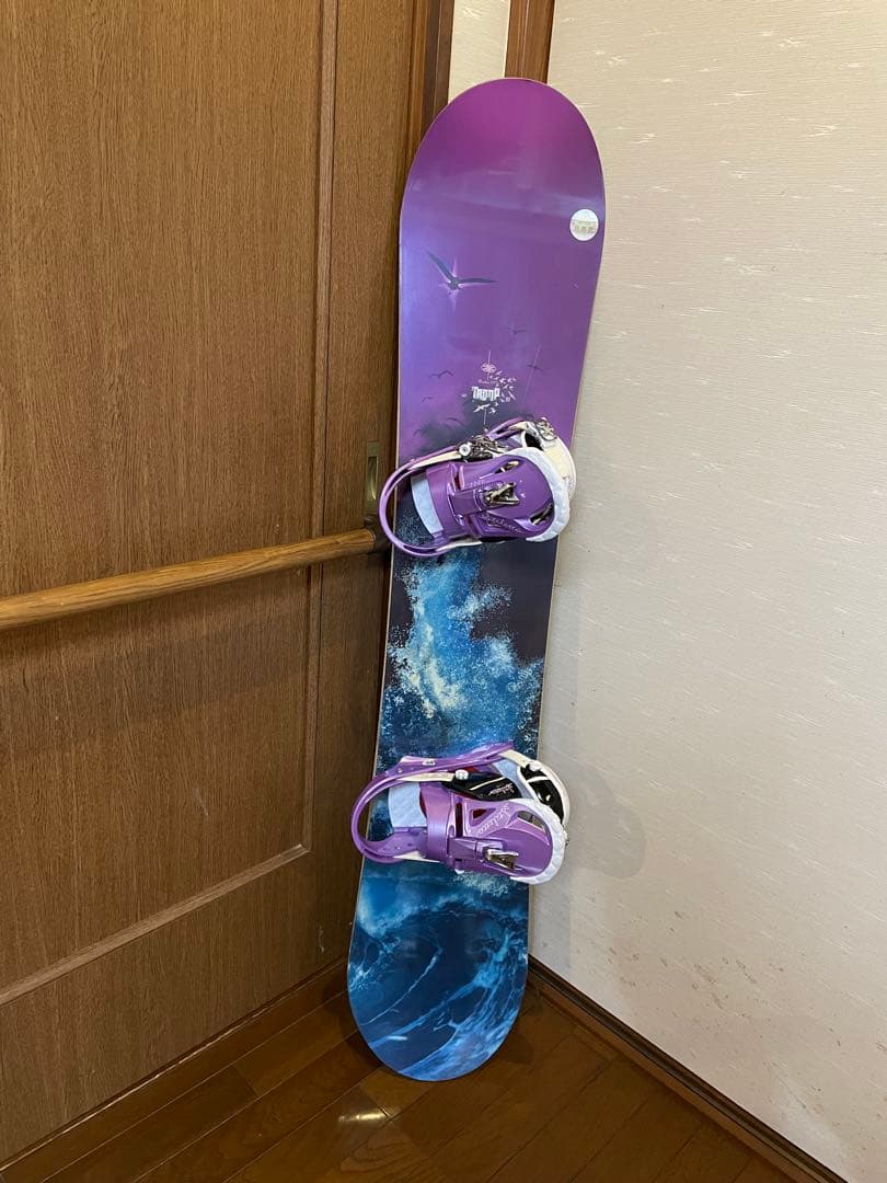 バートン レディス スノーボード141 BIN(M)付 ボードケース３点セット