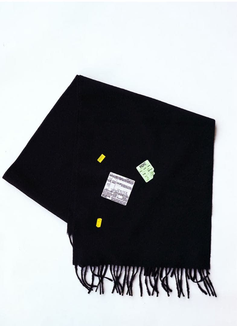小物 BAL INOUE BROTHERS BRUSHED SCARF BLACK