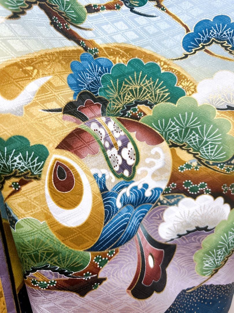 ネイビー♡七五三　5歳　男の子　フルセット　一式　青系　紺色　鷹