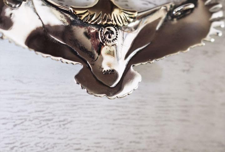 インディアンジュエリー ターコイズ イーグルネックレス silver925