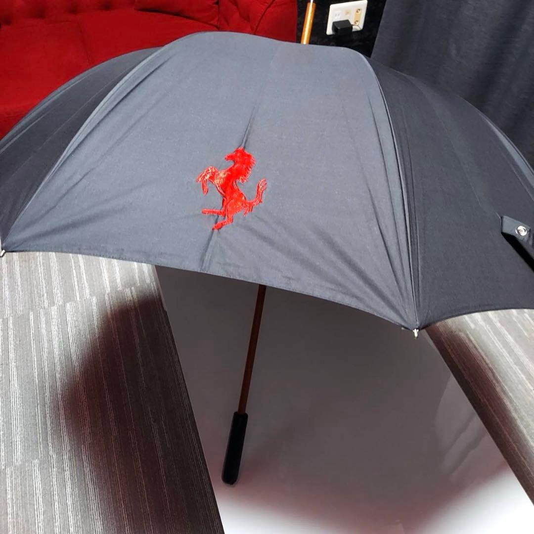 フェラーリ　Ferrari　傘　大型　アンブレラ　パラソル　公式　激レア　未使用