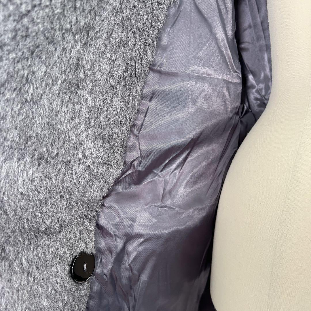 新型最新作❗️新品未使用 ベアショート丈 テディコート グレー