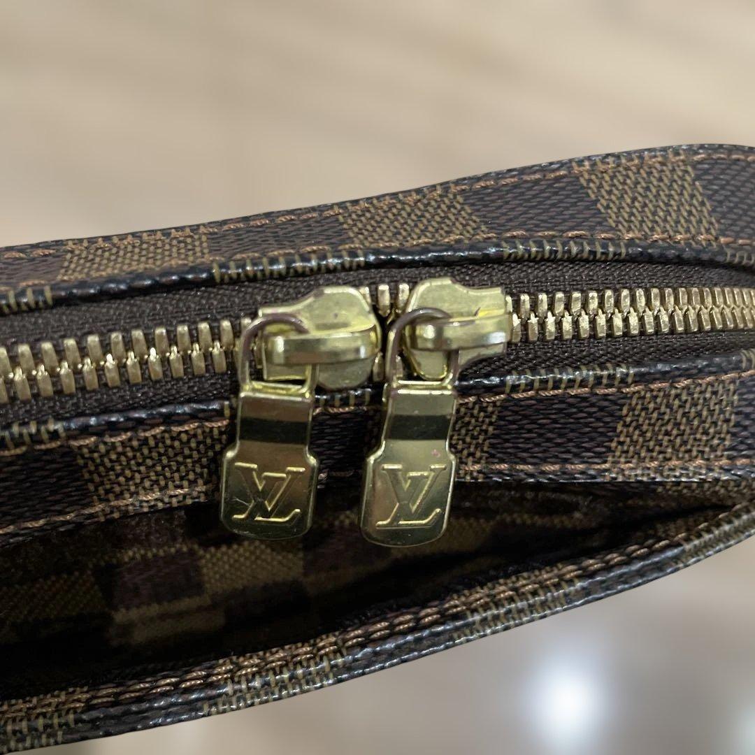 美品 ルイヴィトン ボディバッグ ダミエ 中期型 ジェロニモス