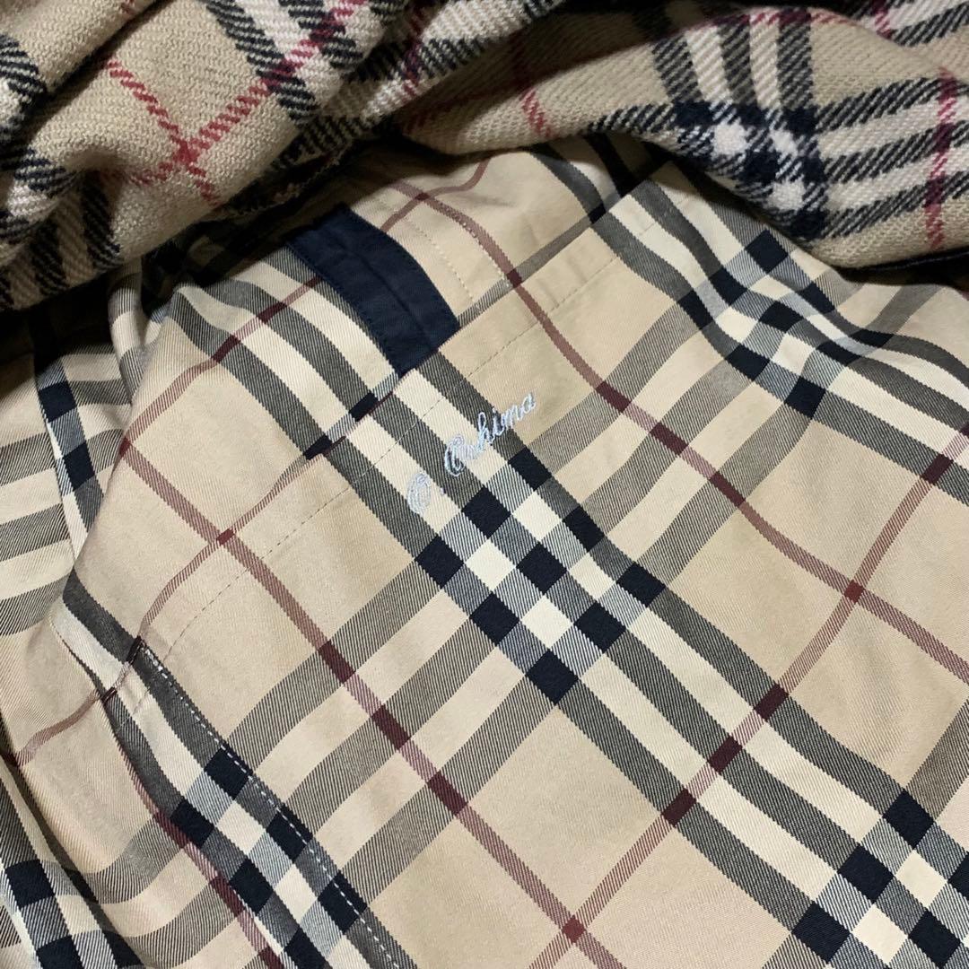 美品　バーバリーロンドン　トレンチコート　マキシ丈　カシミヤ混ライナー　ベルト