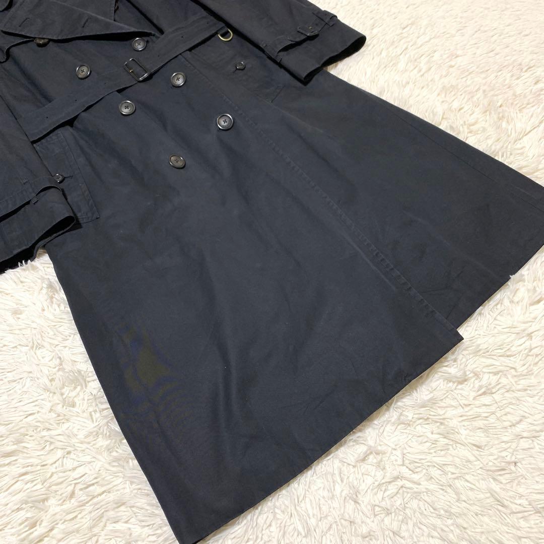 美品　バーバリーロンドン　トレンチコート　マキシ丈　カシミヤ混ライナー　ベルト