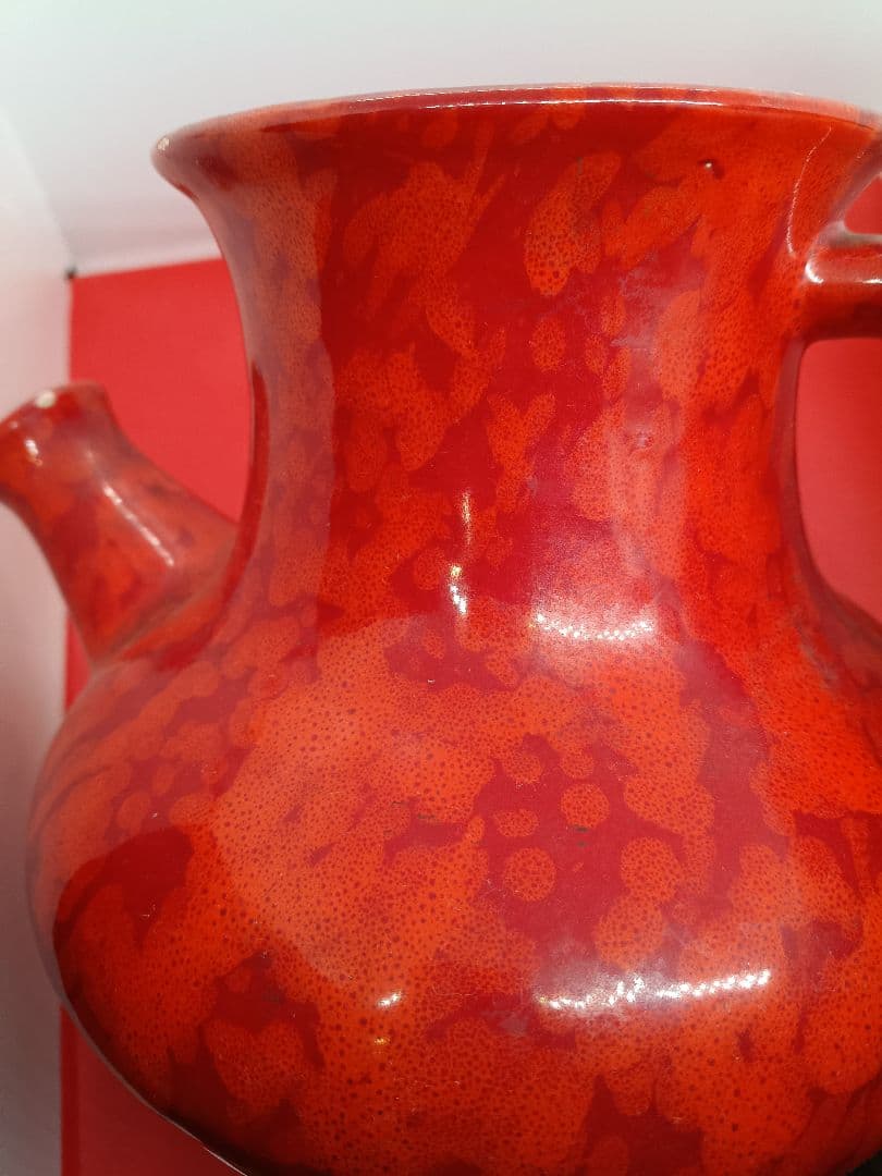 昭和レトロアンティークフラワーベース メルカリ便配送