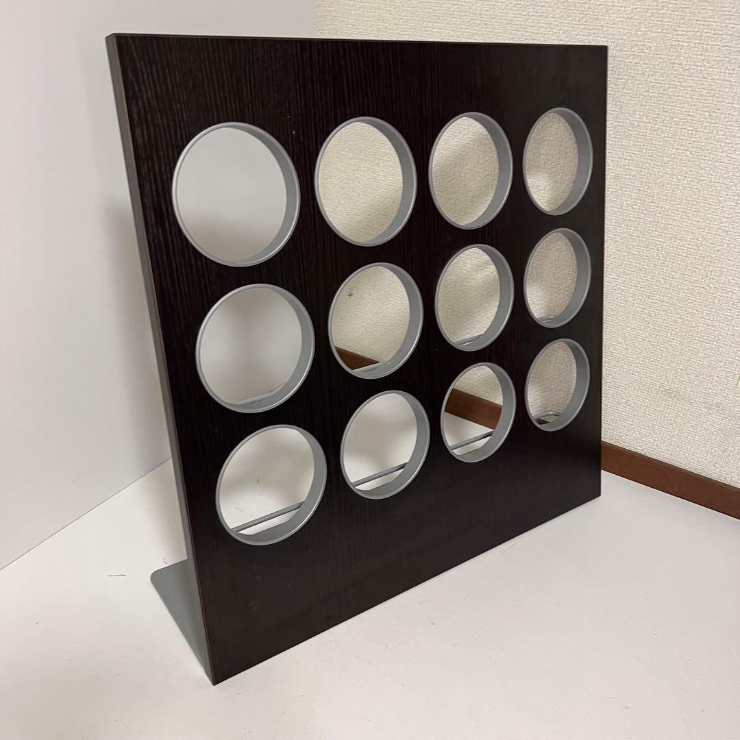 おしゃれな　スリッパラック　木目調