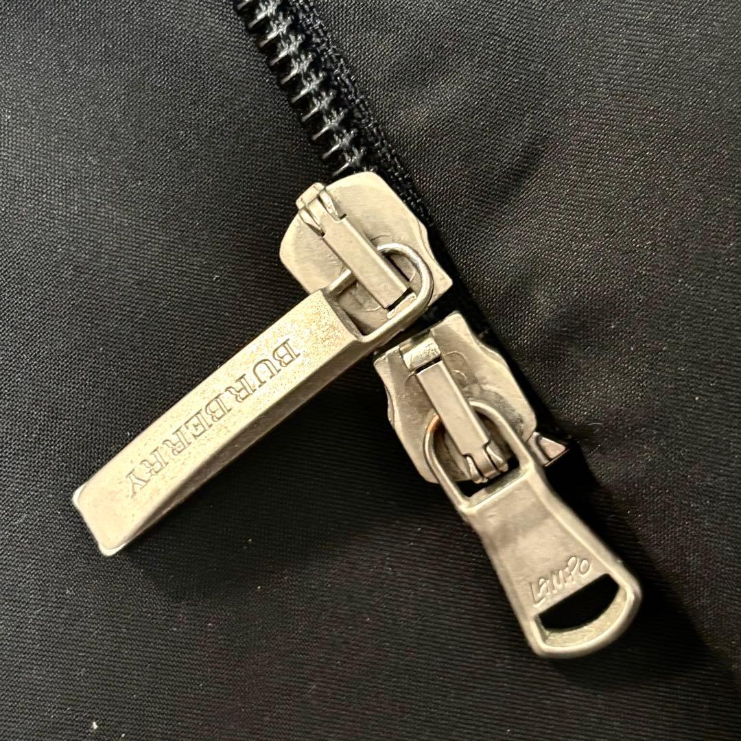 バーバリーロンドン ステンカラーコート フード取り外し可能 USA製 Lサイズ