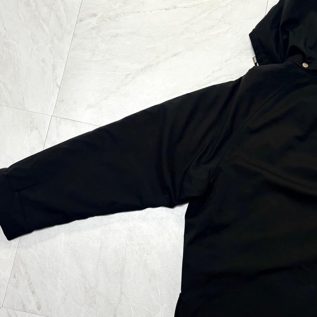 バーバリーロンドン ステンカラーコート フード取り外し可能 USA製 Lサイズ