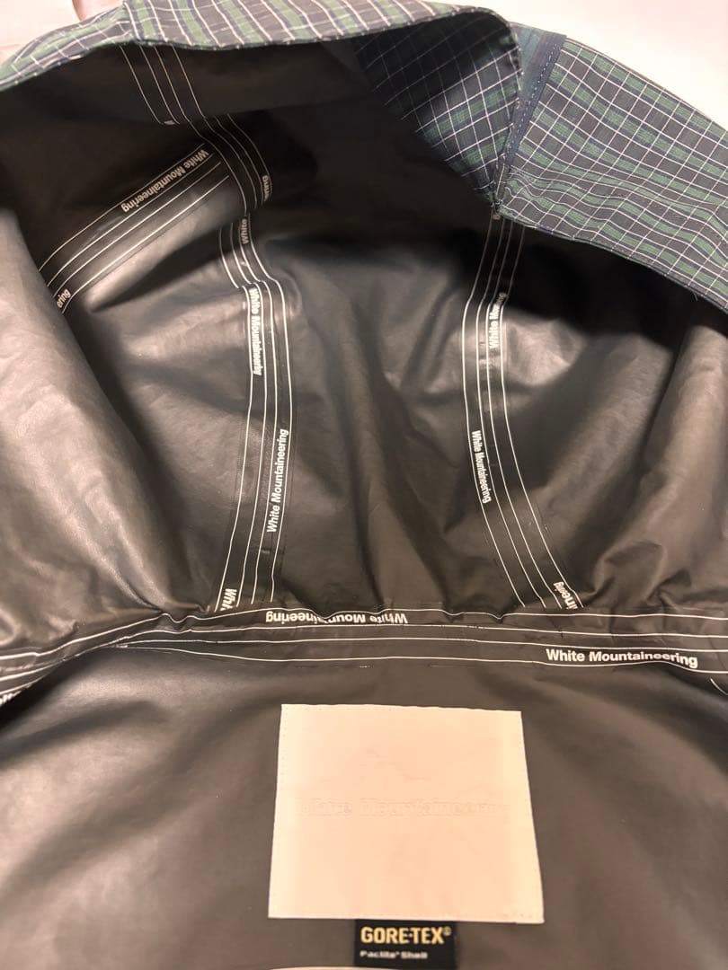 ホワイトマウンテニアリング　マウンテンパーカー　ゴアテックス　ブラックウォッチ3