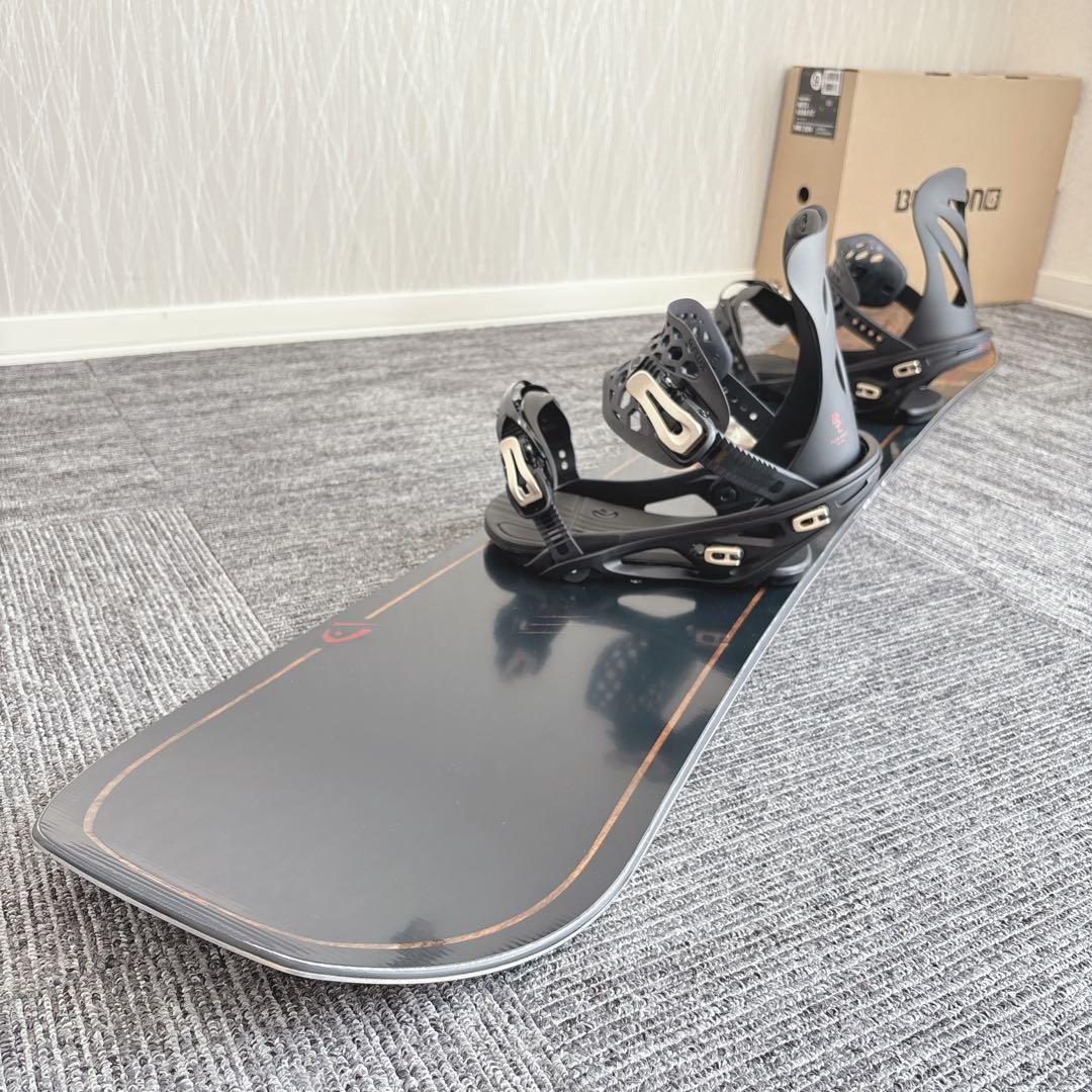 24ほぼ未使用❗️超豪華❗️HEAD×FLUX メンズスノーボードセット★149cm