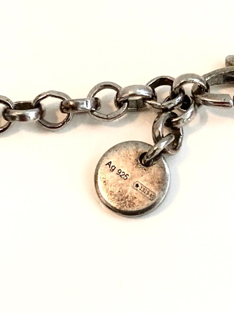 GUCCI インターロッキングG/ネックレス/SV925