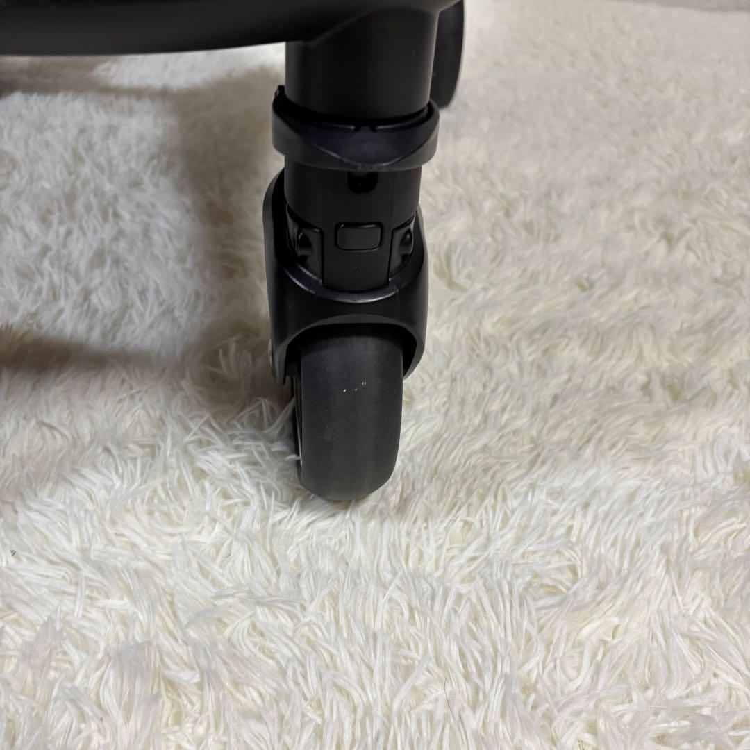 Aprica ナノスマート プラス　コンパクト　折りたたみ　ベビーカー　グレー