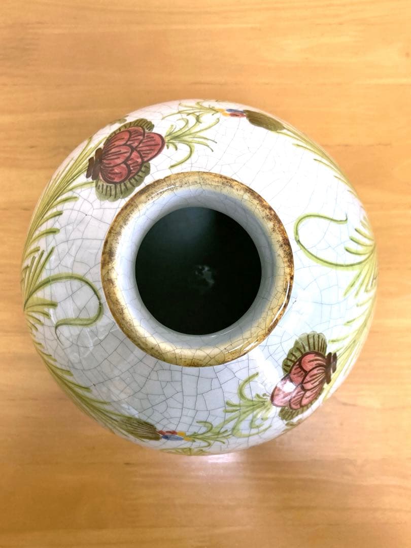 スペイン　Benlloch 飾り大皿　花瓶/壺 揃い　アンティークインテリア