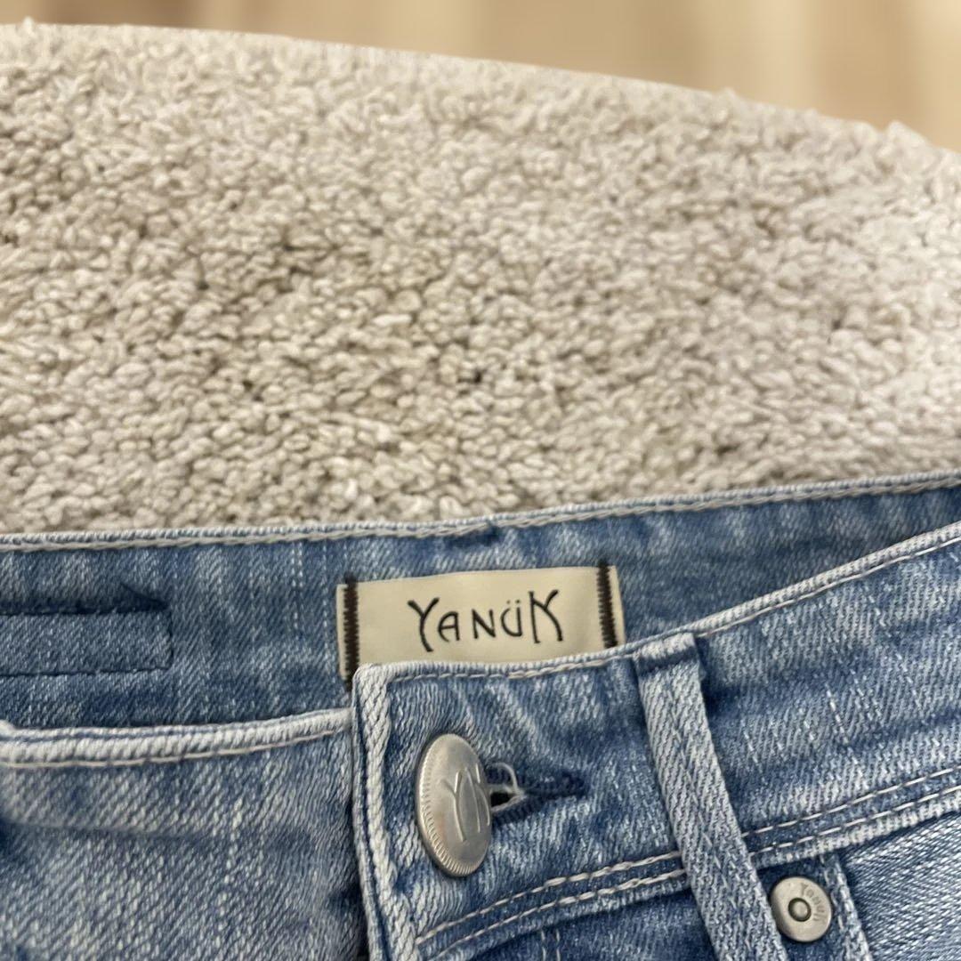 YANUK Lilithワイドレッグデニムパンツ　　21