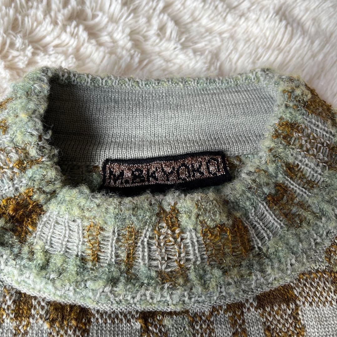 みーたん M&KYOKO ニットプルオーバー セーター