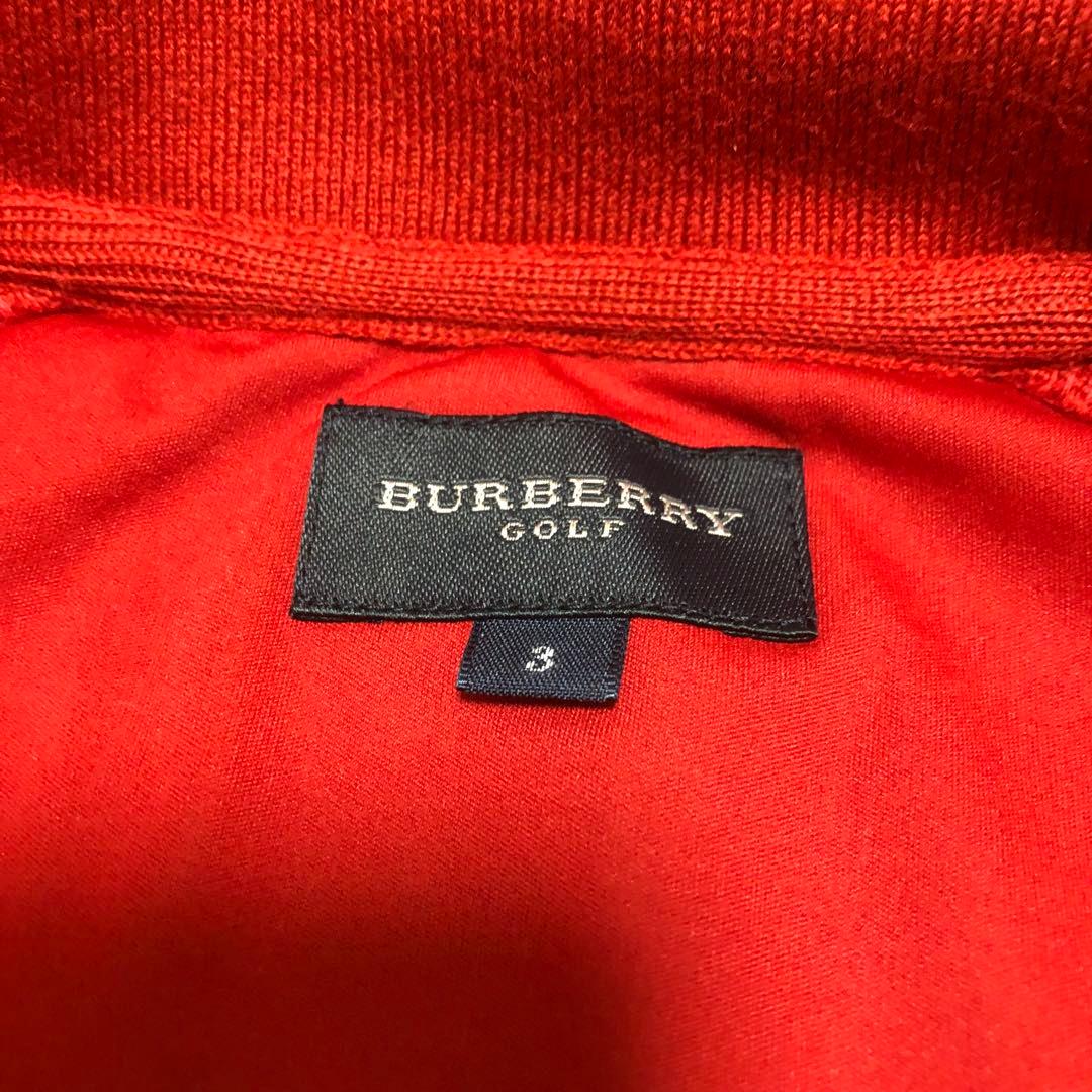 【新品・未使用】バーバリーゴルフ　切り替えニットジャケット　ウール　サイズ3