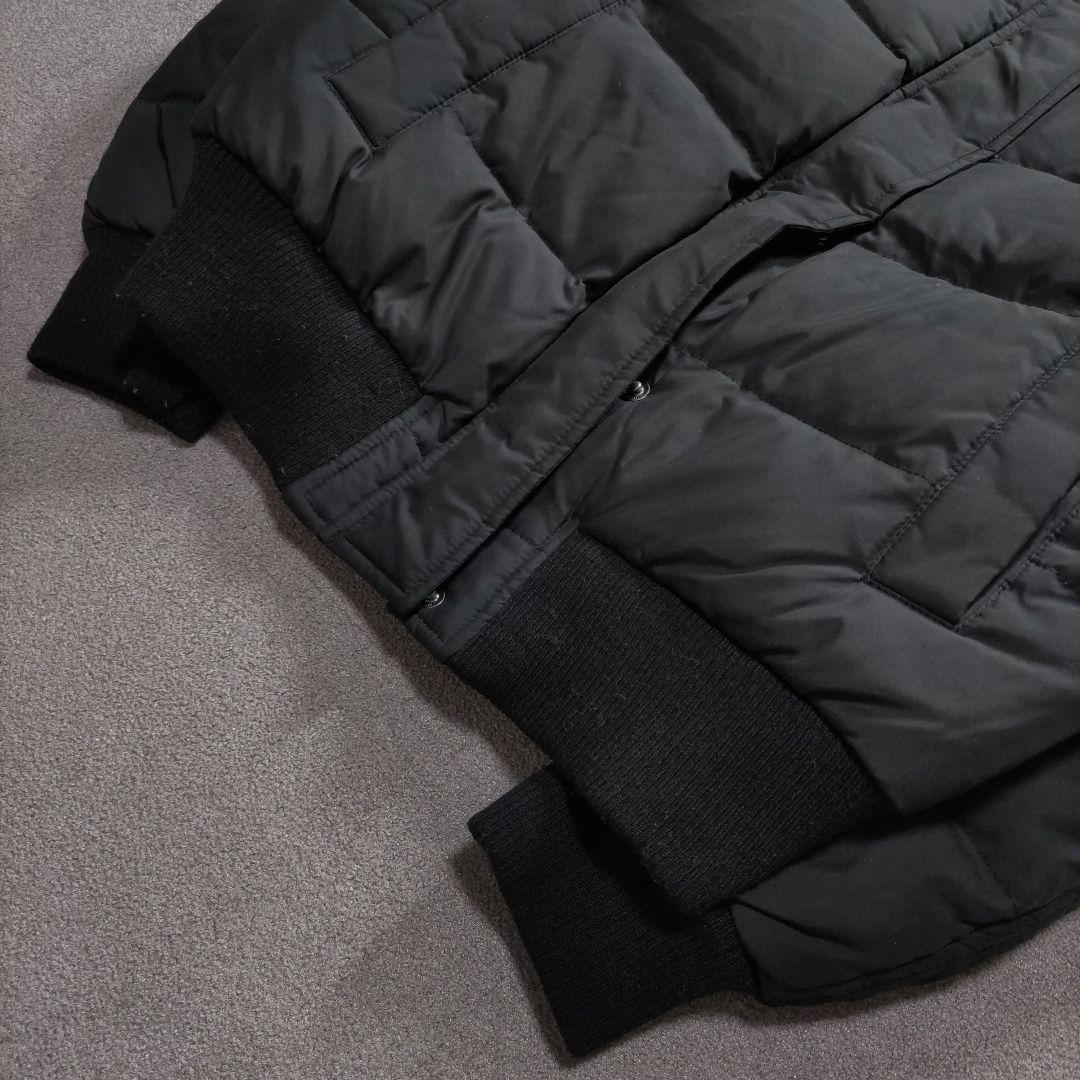 定価¥65,000 短丈 ダウンジャケット ダブルジップ コヨーテファー y2k