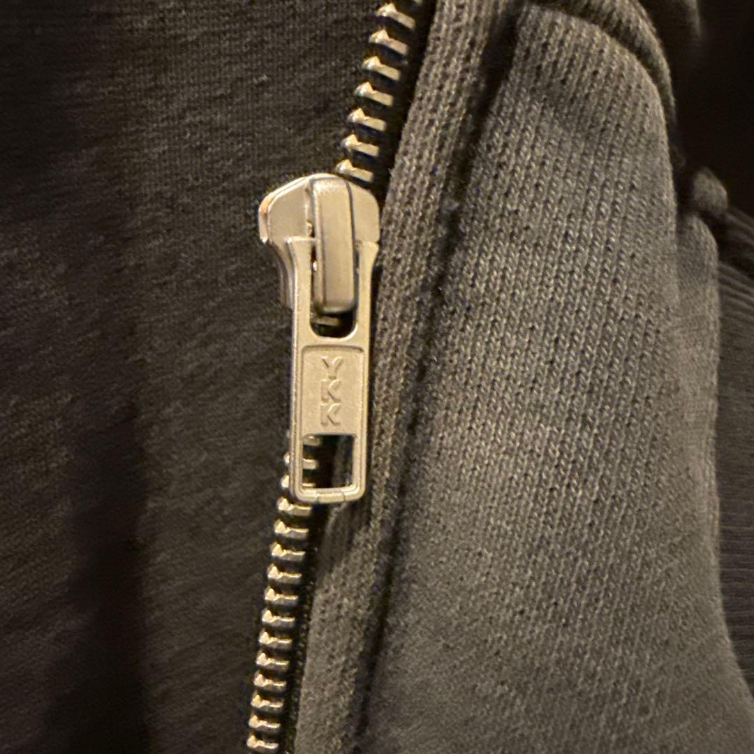 ENTIRE STUDIOS ETERNAL ZIP ウォッシュドブラック M