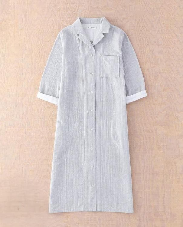 ウチノ　マシュマロガーゼ　ワンピース　新品