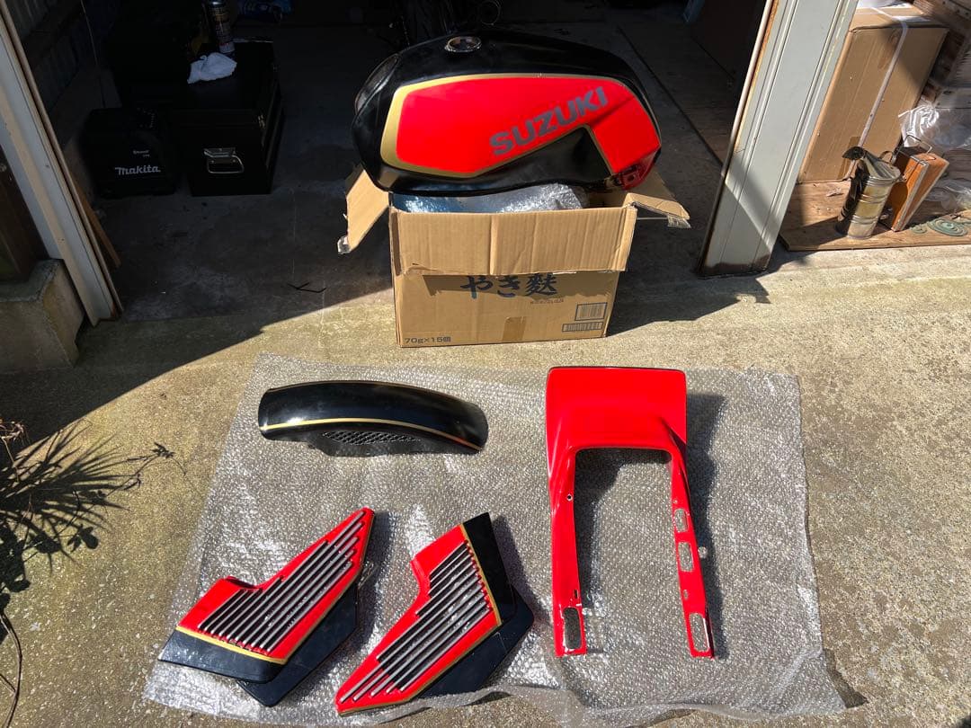 SUZUKI gsx250e 400e バイクタンク セット