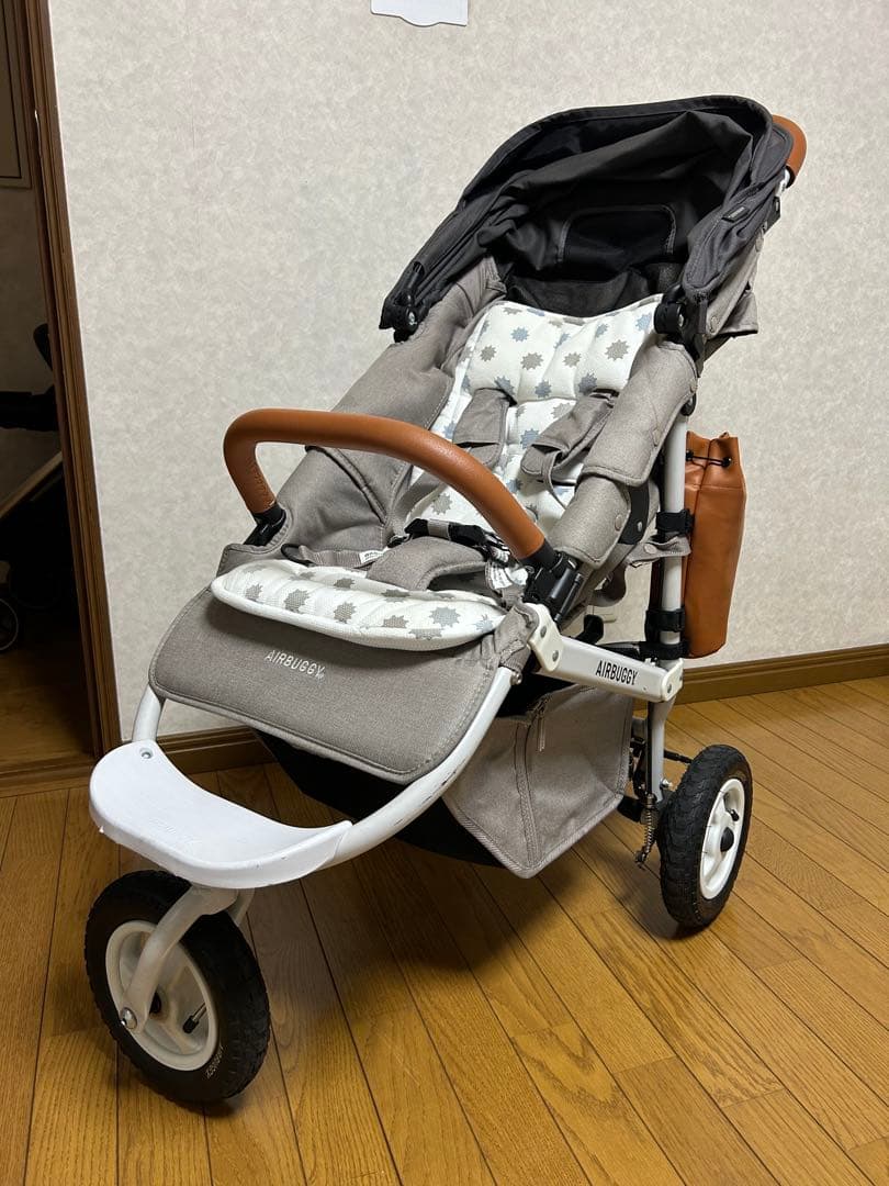 AirBuggy ココプレミア フロムバース ベビーカー レインカバー付き