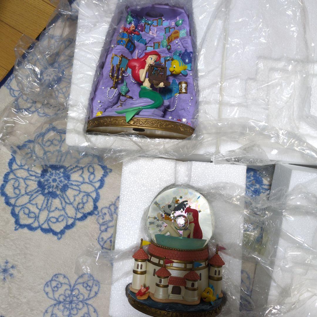 ディズニーストア　リトルマーメイド　アリエル　スノーグローブ