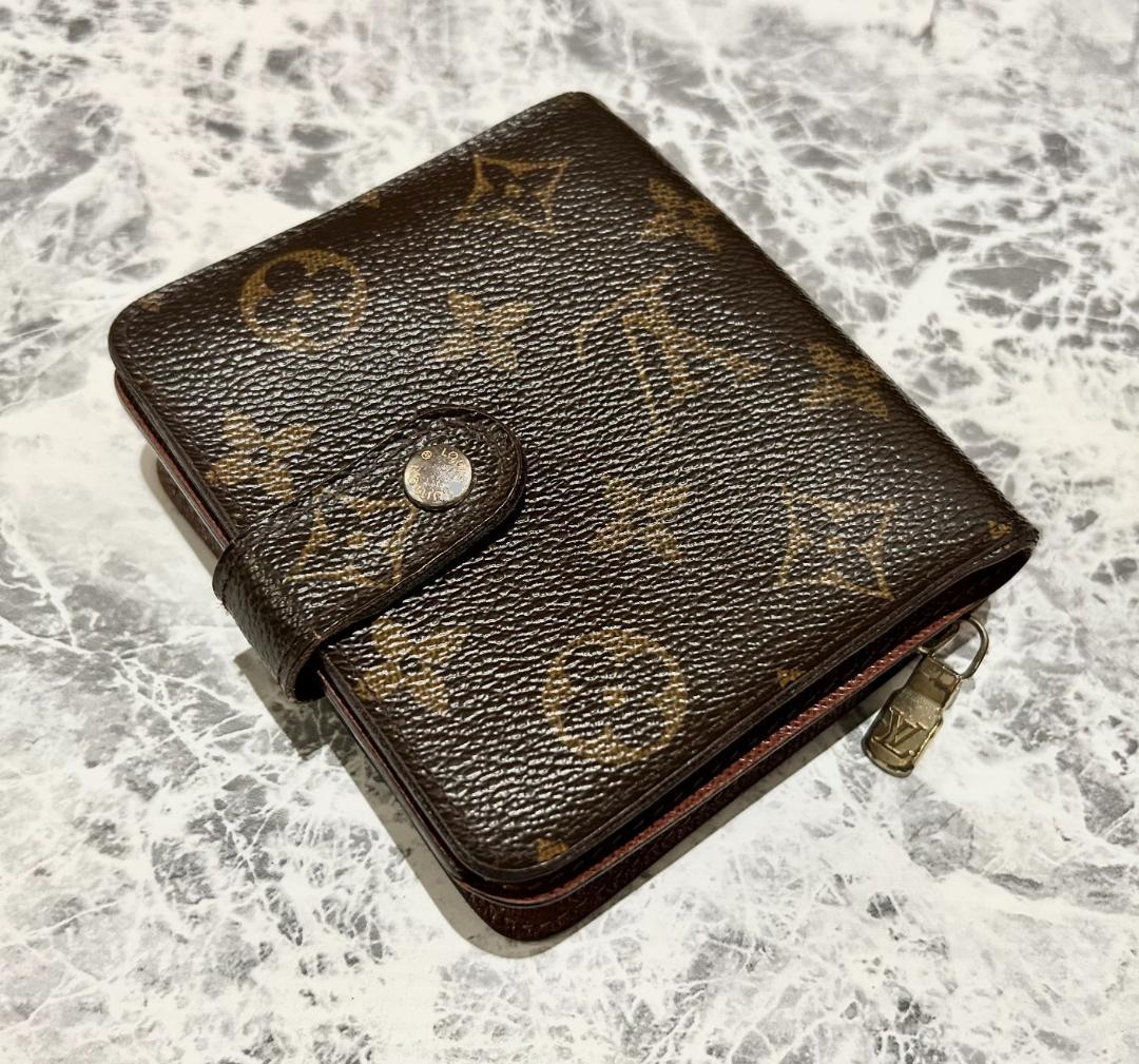 LOUIS VUITTON コンパクトジップ モノグラム ルイヴィトン