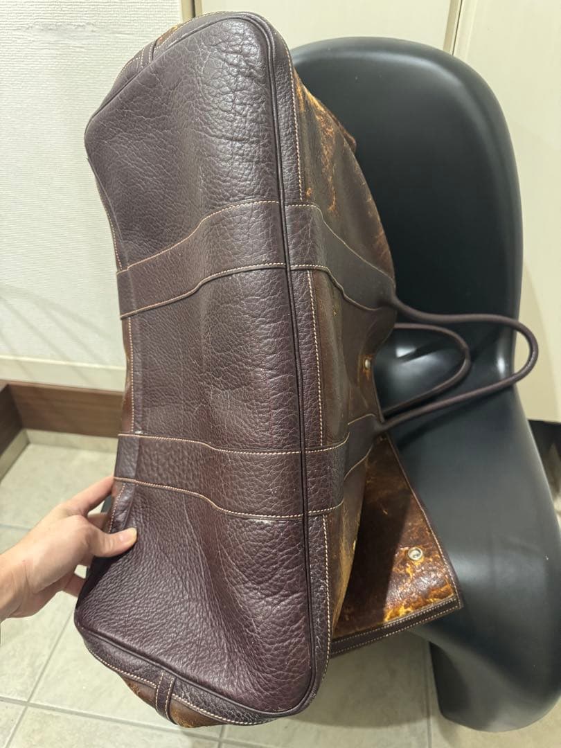 HERMES ガーデンパーティー GM アマゾニア エルメス 経年劣化品