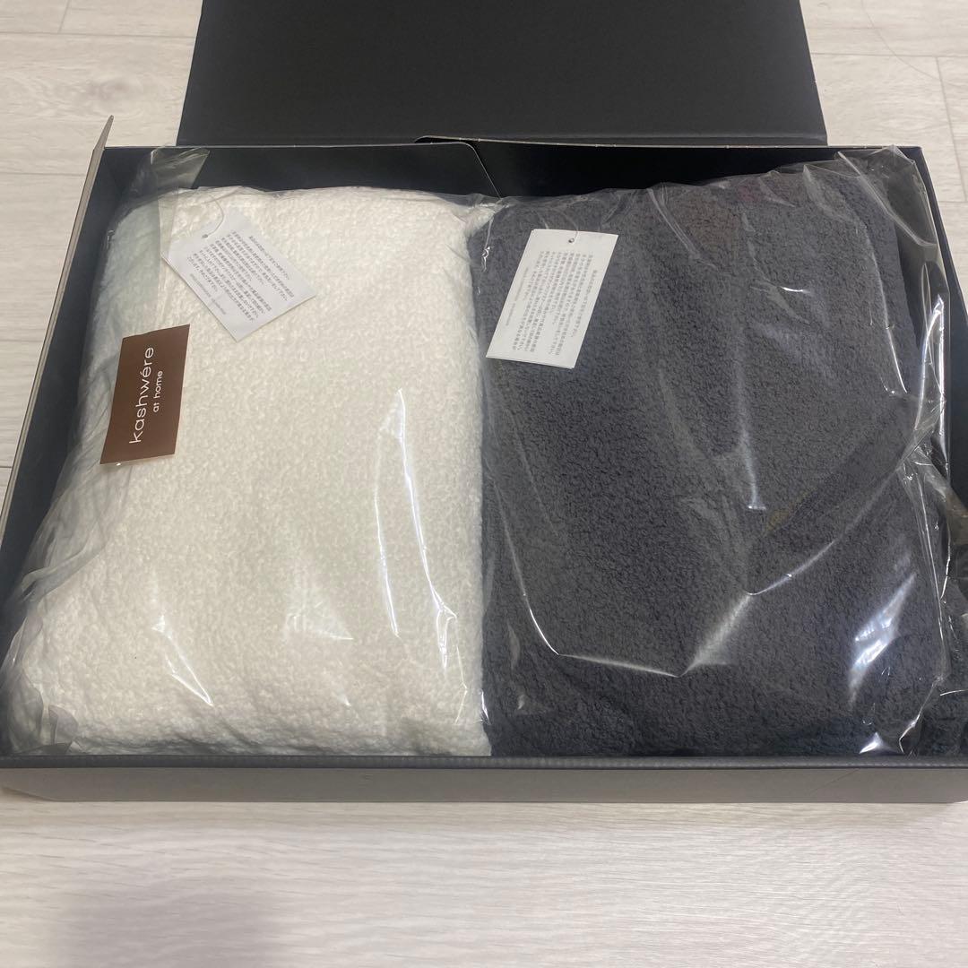 kashwére×ベンツ　オリジナルペアブランケット