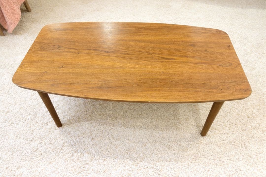 木製ブラウンローテーブル&こたつ