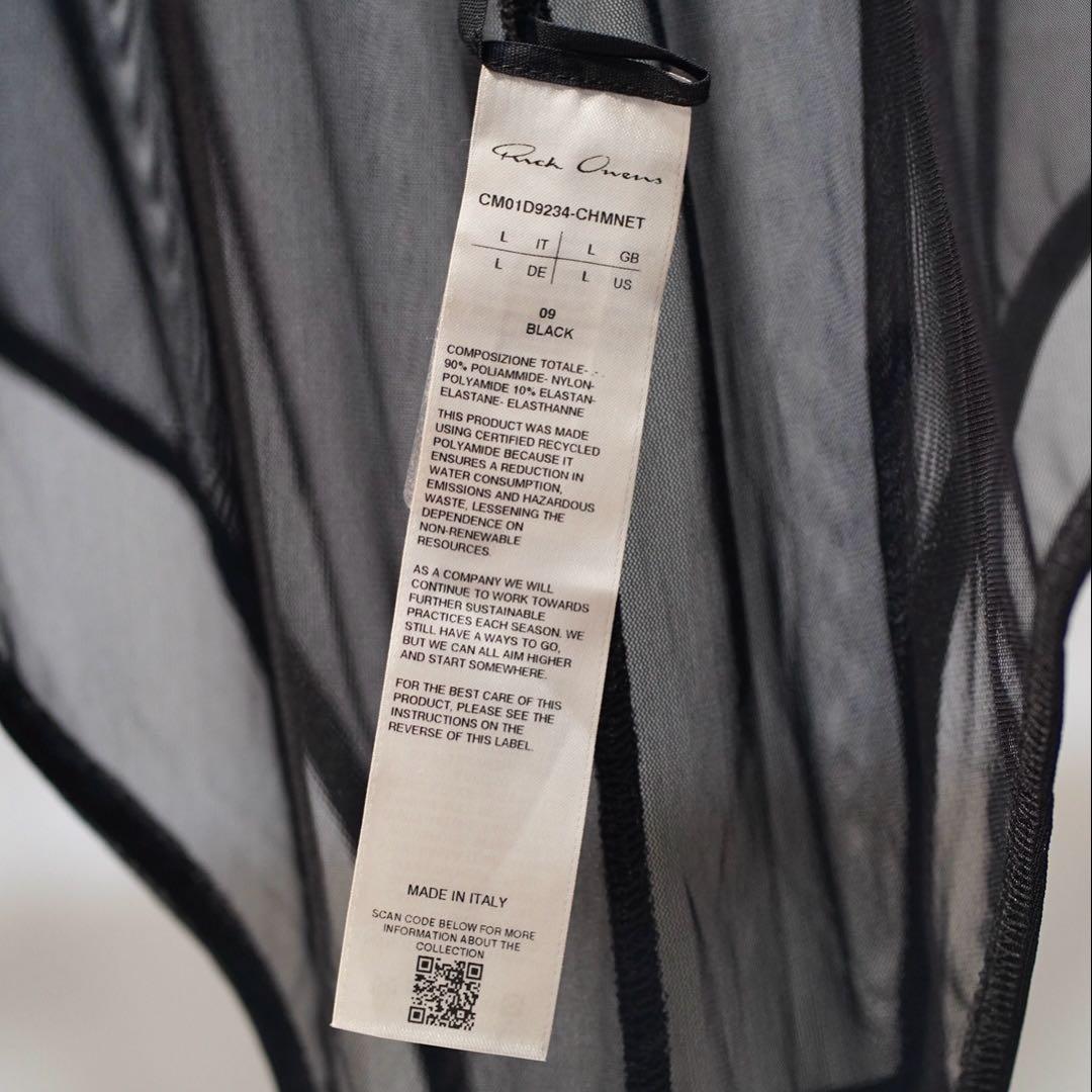 Rick Owens × Champion/シアータンクトップ ブラック L