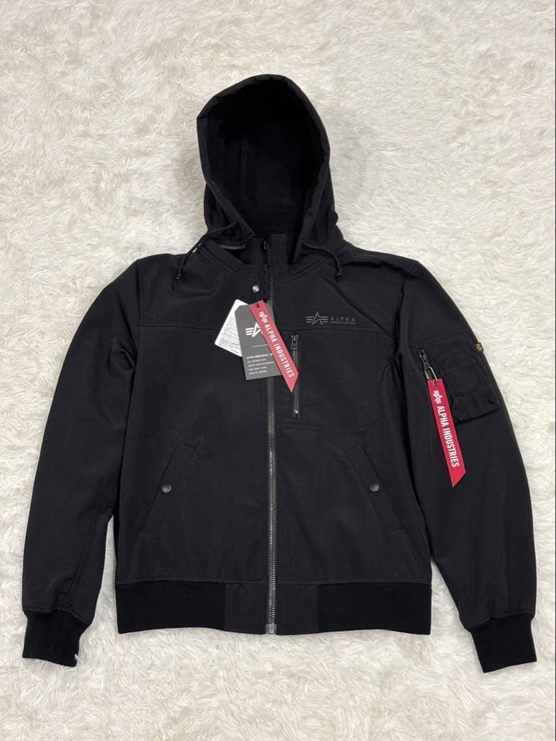 【新品】アルファインダストリーズ フーデッド リブ ジャケット M 2WAY