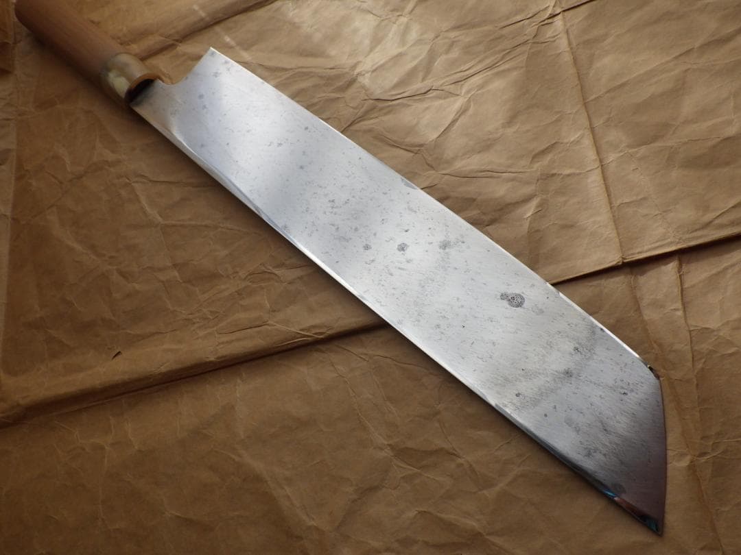 源泉正作★鱧切り包丁尺１寸/ ★本水牛柄★堺打刃物★記名有り　162