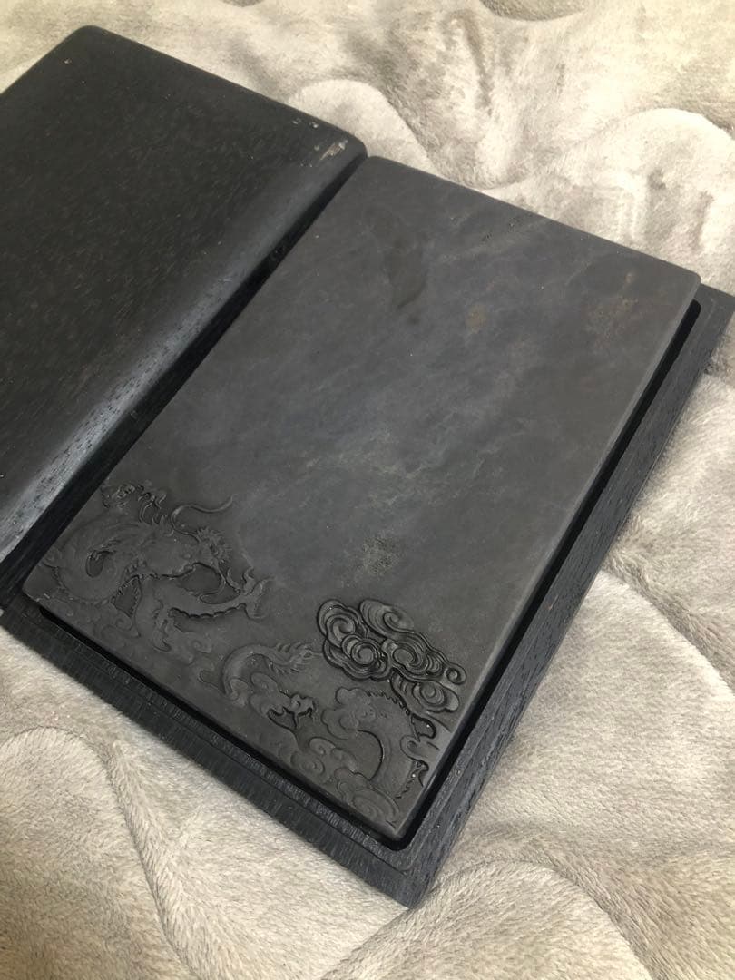 硯　すずり 端溪硯 飛龍硯 文房四寶 書道用品 端渓硯 書道具