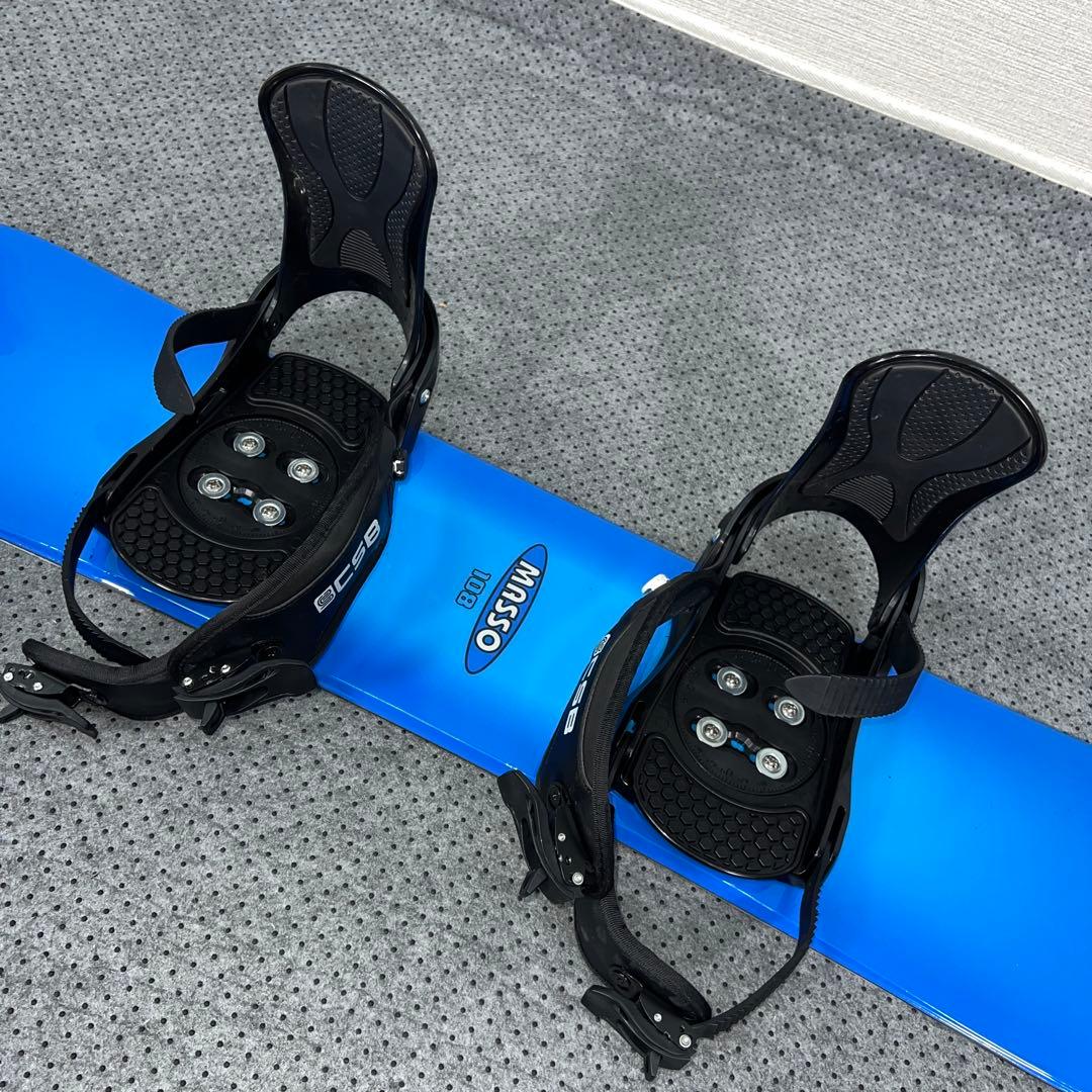 数回使用 108cm キッズスノーボード MASSO×バイン×ダイヤルブーツ