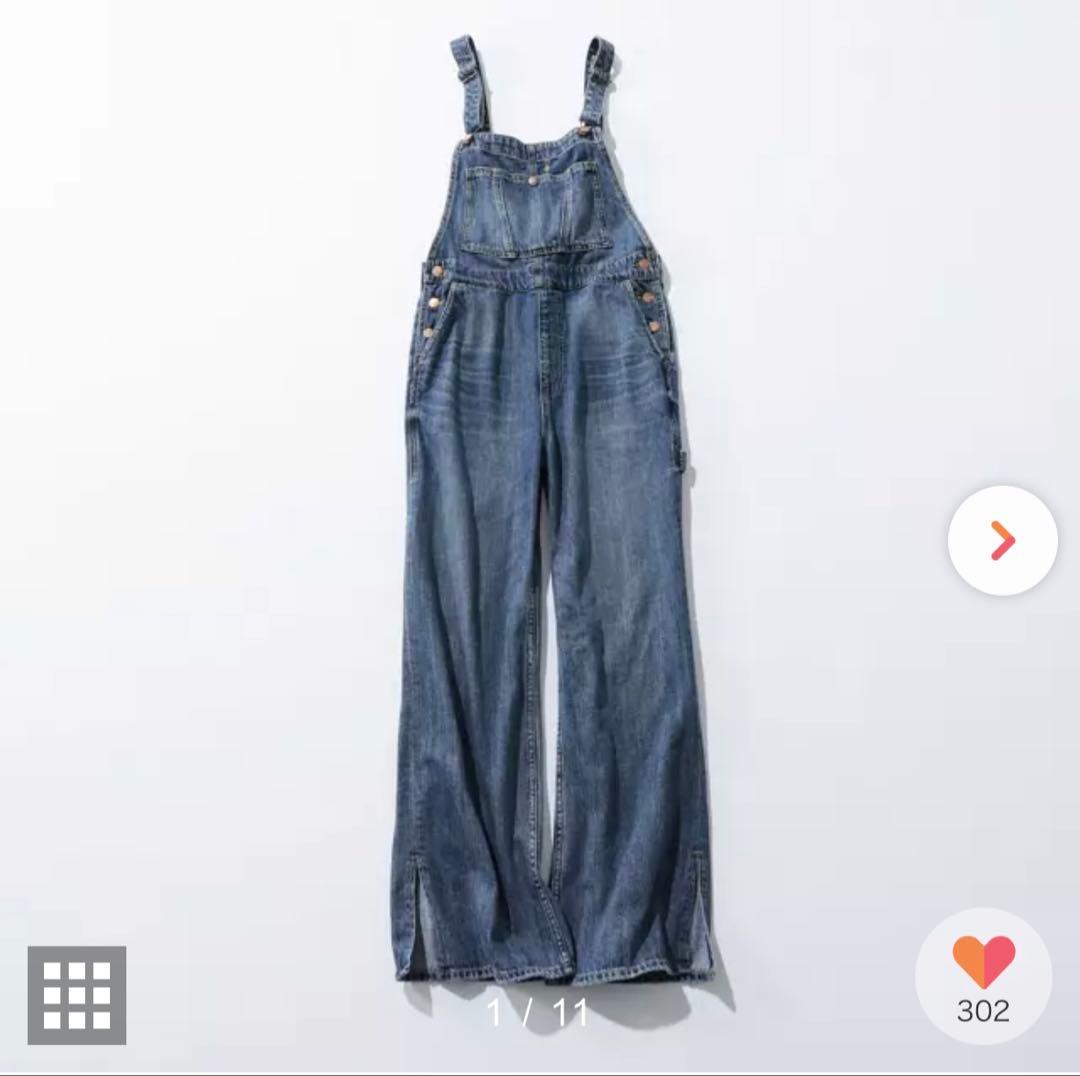 【新品】RED CARD ❤️ デニム オーバーオール サイズMです。